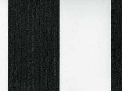 Fabric: Recacril Black Stripe