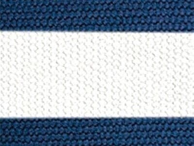 Fabric: Recacril Navy Stripe