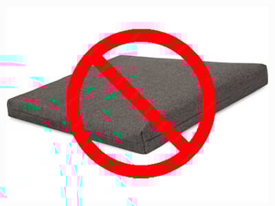 No Cushion: No Cushion