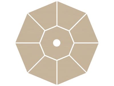 Fabric: Suncrylic Antique Beige