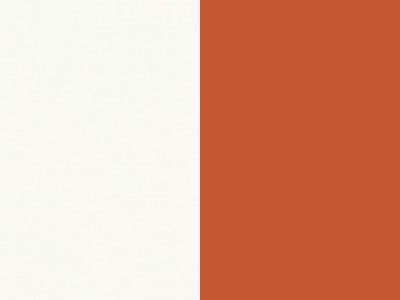 Finish: Matte White table / Matte Orange Chairs