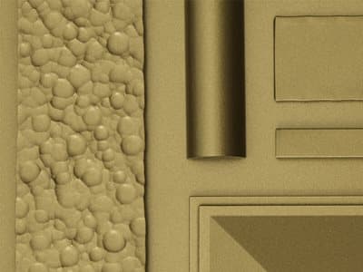 Accent Finish: Coastal Gold