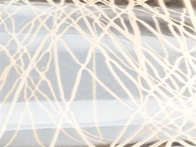 Glass Finish: Clear with White Threading