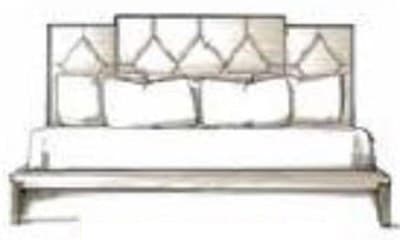 Headboard Type: Diamond Quilted 3 Panels Upholstered