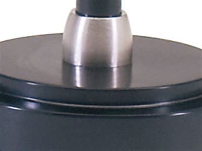 Finish: Black and Satin Nickel