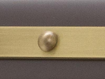 Finish: Mahogany Bronze with Antique Brass Accents