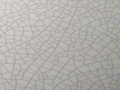 Finish: White Crackle