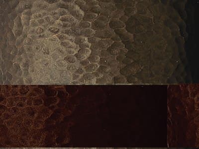 Finish: Hammered Brass