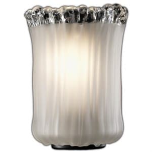 Shade Finish: White Frosted Glass