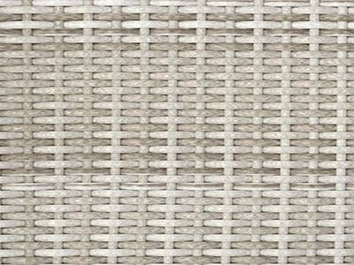 Table Wicker Finish: Cool Grey