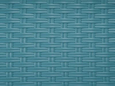Wicker Seating Finish: French Blue