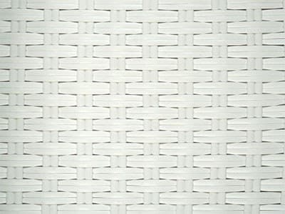 Wicker Seating Finish: Cafe White