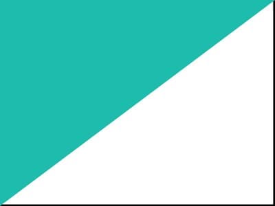 Seating Frame Finish: Aruba Blue & White