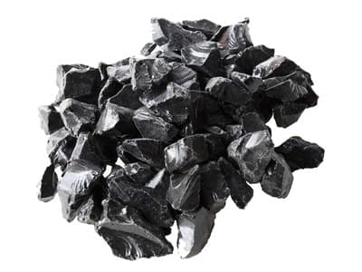 Fire Glass: Black Glass