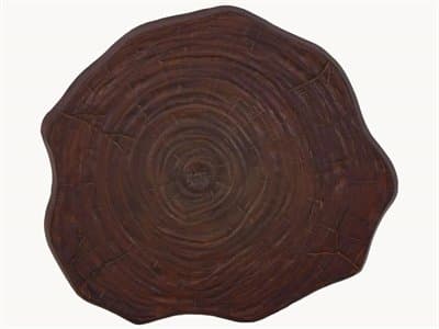 Table Top Style: Natural Mahogany with Walnut with hole