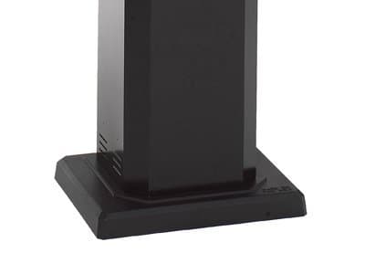 Mount: Black Aluminum Pedestal with Base