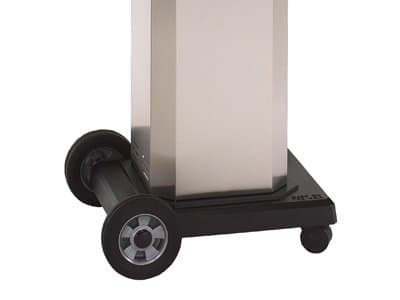 Mount: Portable Stainless Steel Pedestal for Natural Gas with 12Ft. Hose