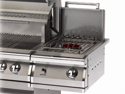 Side Burner: Legacy Cart Side Burner for Propane