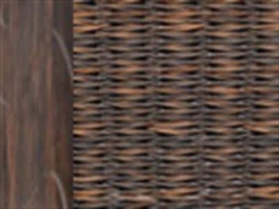 Chaise Finish: Black Walnut with Clove Weave