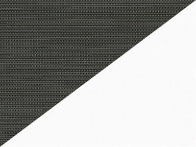 Finish and Sling: Textured White with Dupione Smoke Sling