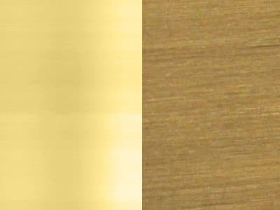 Finish: Polished Brass with Satin Brass Accents