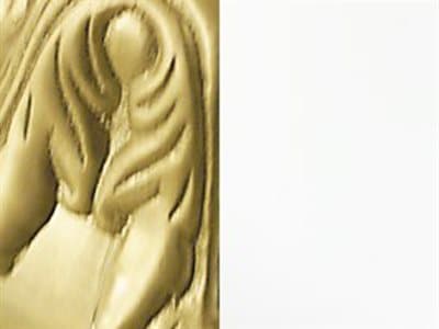 Finish: Satin Brass / Satin White