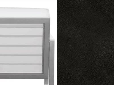 Back or Top Style: Black Slatted Duraboard