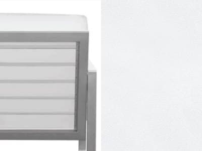 Back or Top Style: White Slatted Duraboard