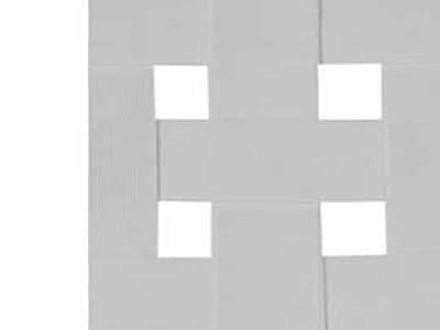 Seating Frame Finish: Chalk with White Strap