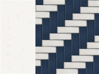 Seating Frame Finish: Chalk / White and Navy