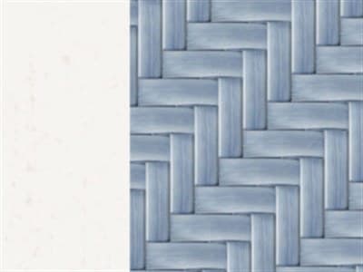 Seating Frame Finish: Chalk and Chambray