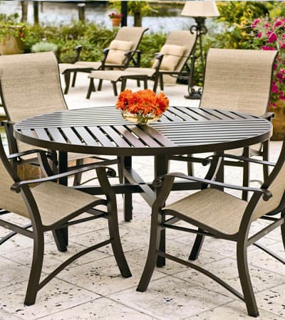 Featured filter: Aluminum Tables