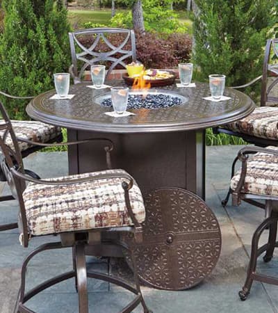 Featured filter: Cast Aluminum Counter Tables