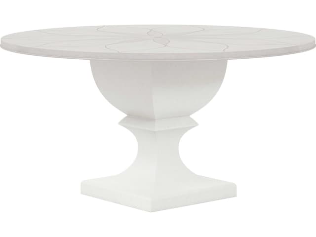 Mezzanine Round Dining Table in Dove Gray