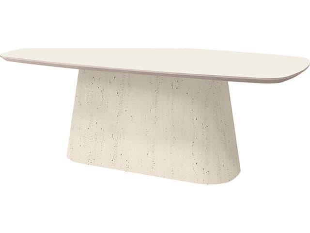 Bellino 80-Inch x 40-Inch Aluminum Rectangular Dining Table Top