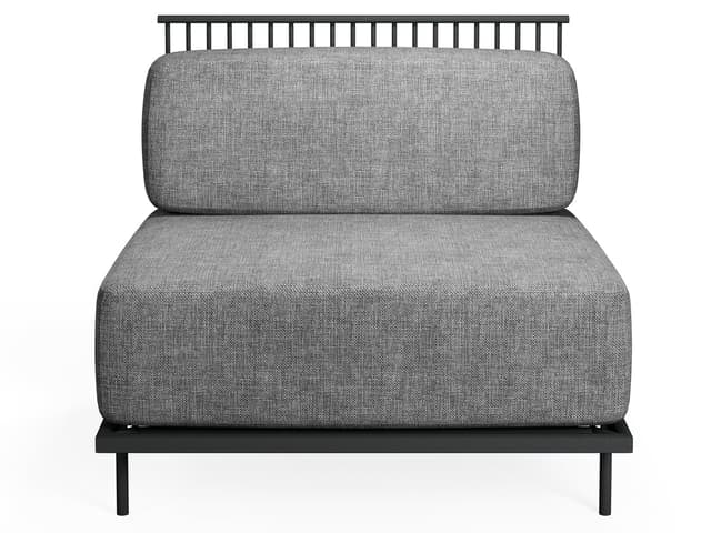 Cannolè Steel Modular Lounge Chair