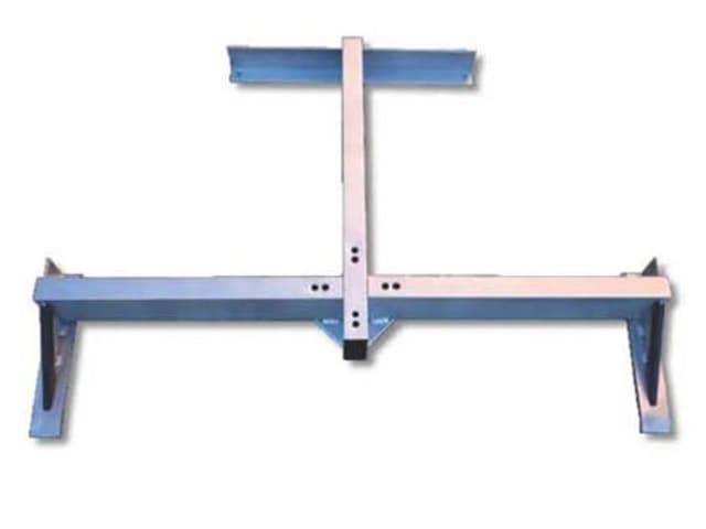 Flexy P-Series Freestanding Offset Umbrella Base with Stabilizers in Silver