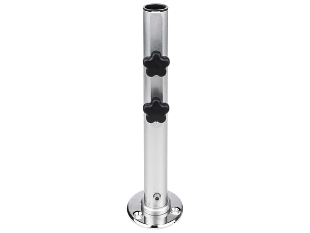 Specialty Surface Mounting Stem Kit in Silver Mist Stainless Steel