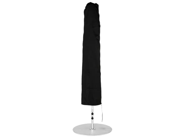 Black Polyester Protective Cover for Outdoor Umbrellas