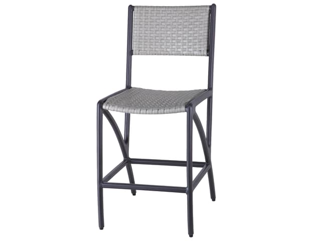 Amari Cast Aluminum Woven Counter Stool