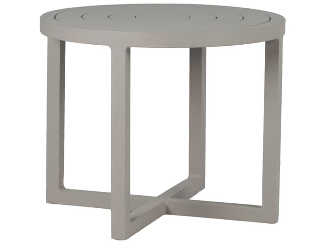 Contempo Aluminum Round Patio End Table