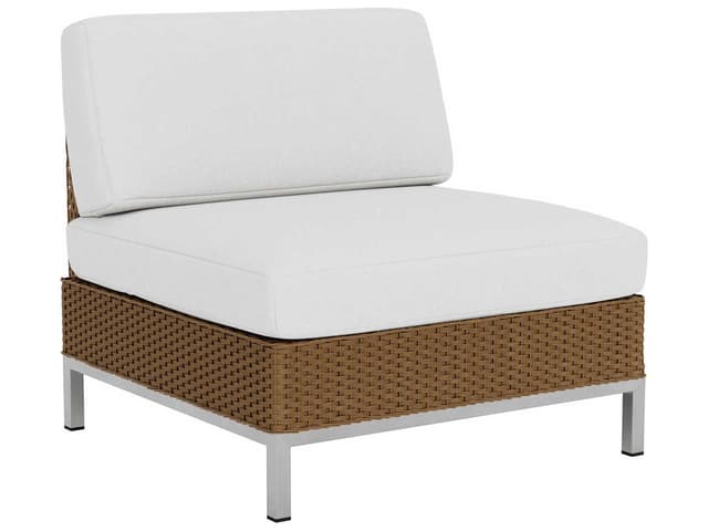 Elements Steel Wicker Modular Outdoor Lounge Chair