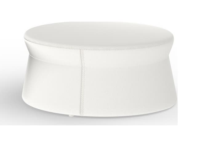 Stizzy Faux Leather Outdoor Ottoman