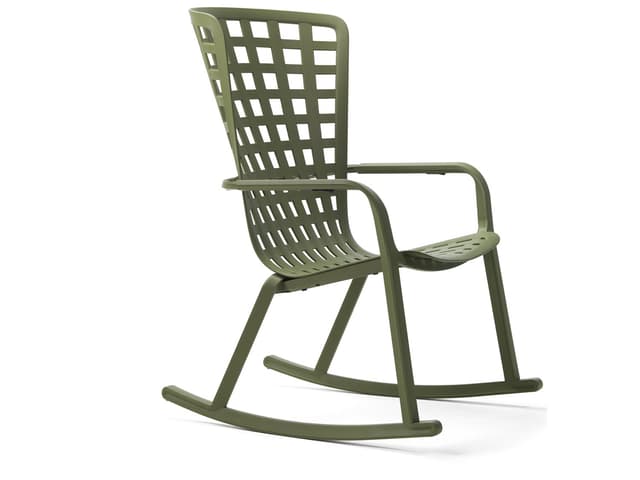 Folio Rocking Armchair in Agave Green