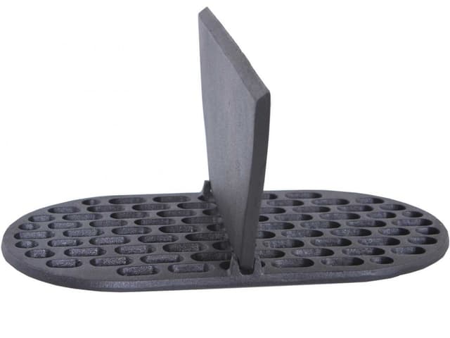 Cast Iron Firebox Divider for Oval XL 400 Grill