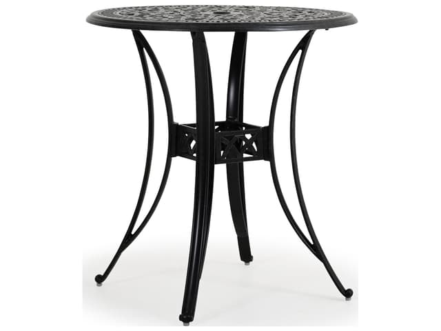 Dauphine Cast Aluminum Round Patio Bar Table
