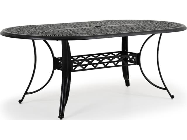Dauphine Cast Aluminum Rectangular Outdoor Dining Table