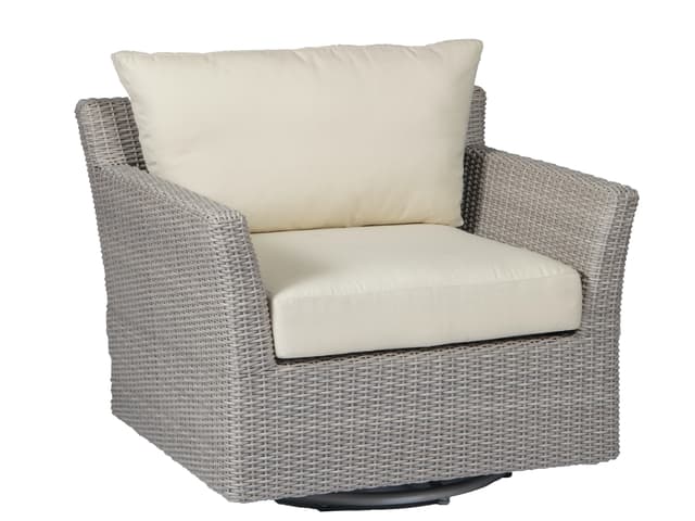 Club Woven Swivel Glider Outdoor Patio Lounge Chair