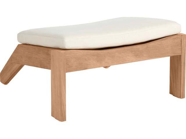 Ashland Teak Adirondack Outdoor Patio Ottoman