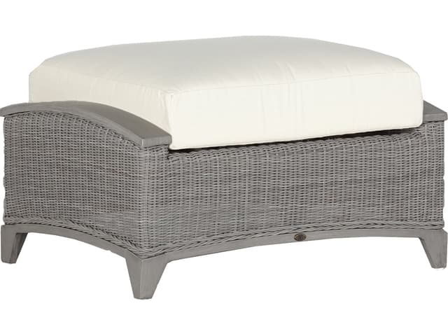 Astoria Wicker Outdoor Patio Ottoman
